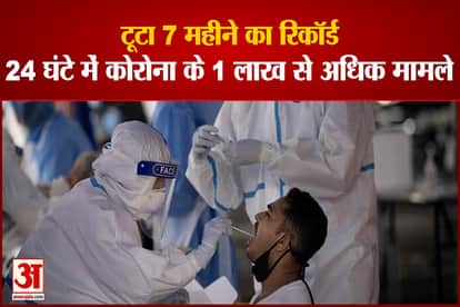 corona numbers cross 1 lacs after 7 months omicron numbers increase