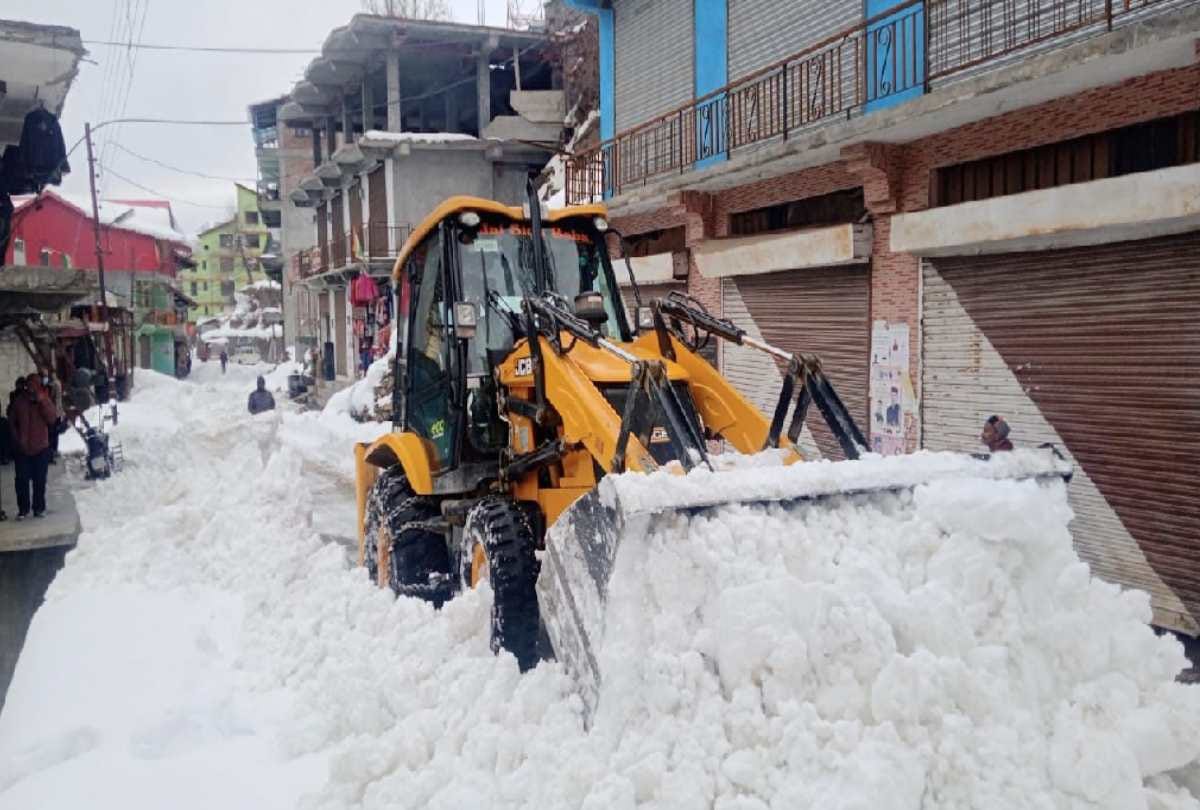 himachal weather update: Heavy rain and snowfall alert, Troubles continue in tribal areas