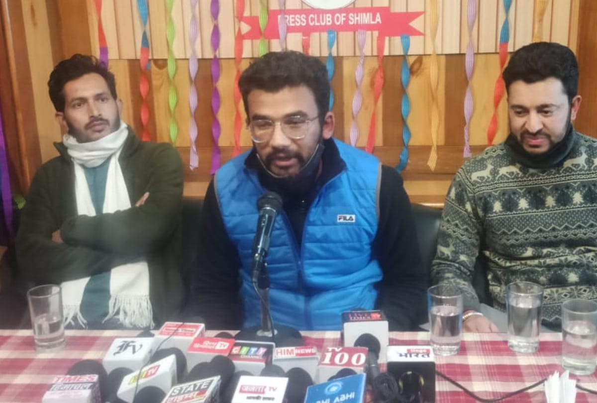JOA IT Post code 556 candidates press conference in shimla