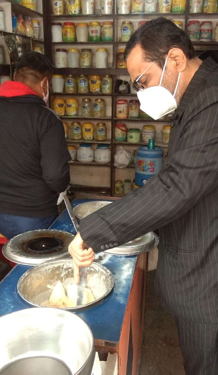 Chief Minister Flying Squad raided Dairy in Tohana