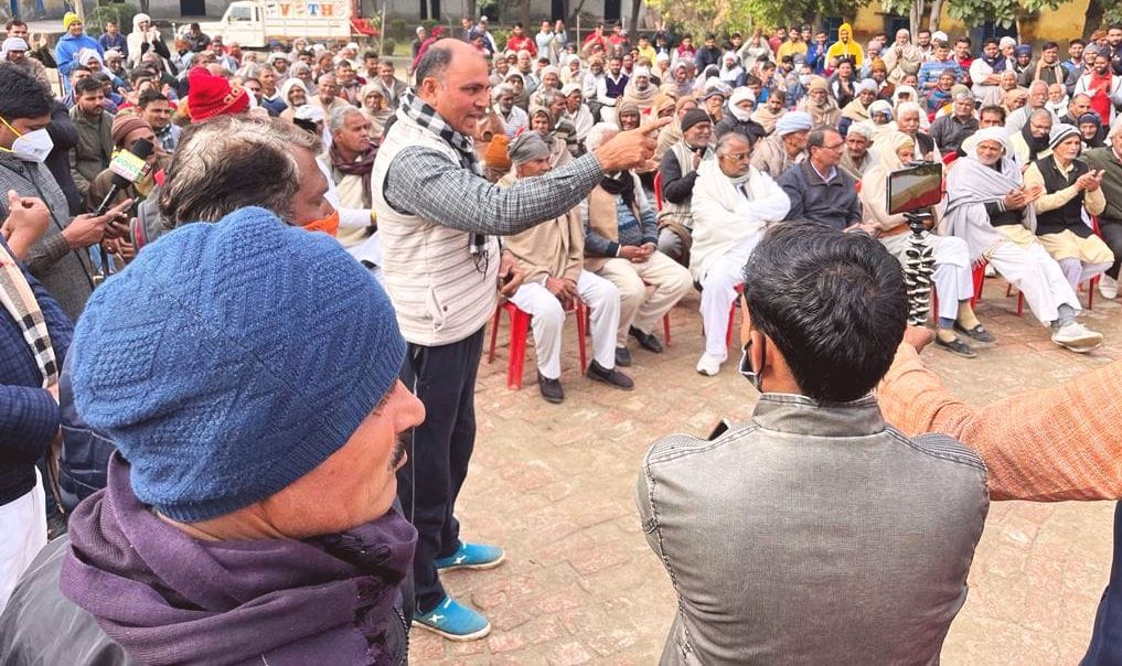 Only 32 farmers gave consent for acquisition, adamant on four times compensation