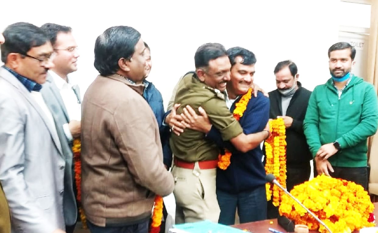Farewell to Indravikram Singh, today's charge