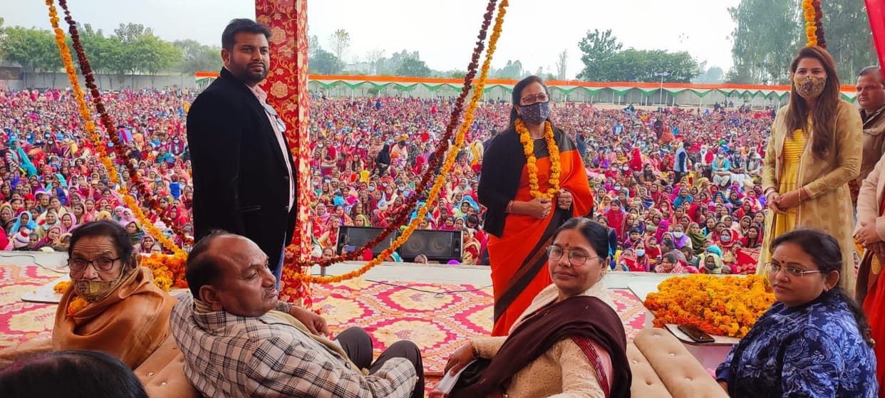 Women's conference of Dhampur assembly concluded