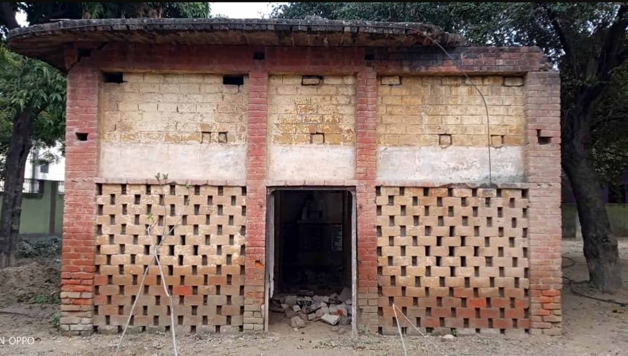 mahta sinskrit library renovation