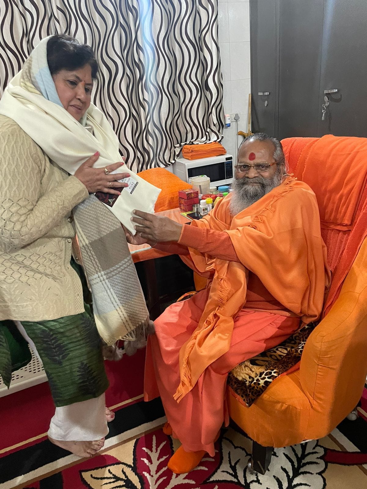 The Vice Chancellor of CCSU reached Shuktirth and worshiped, tied a thread and sought a vow