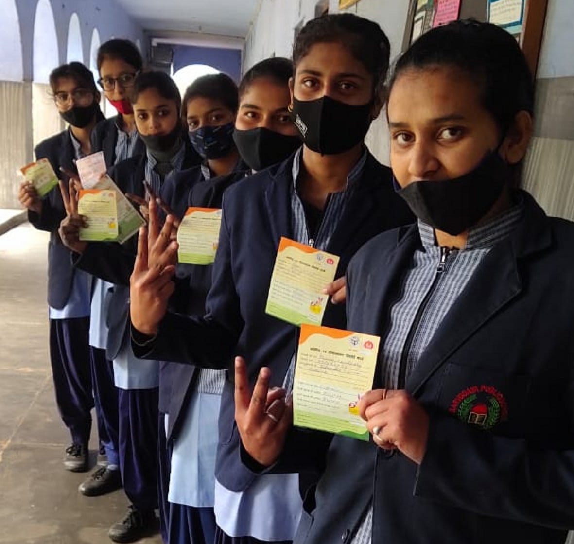 Teenagers vaccinated against safety