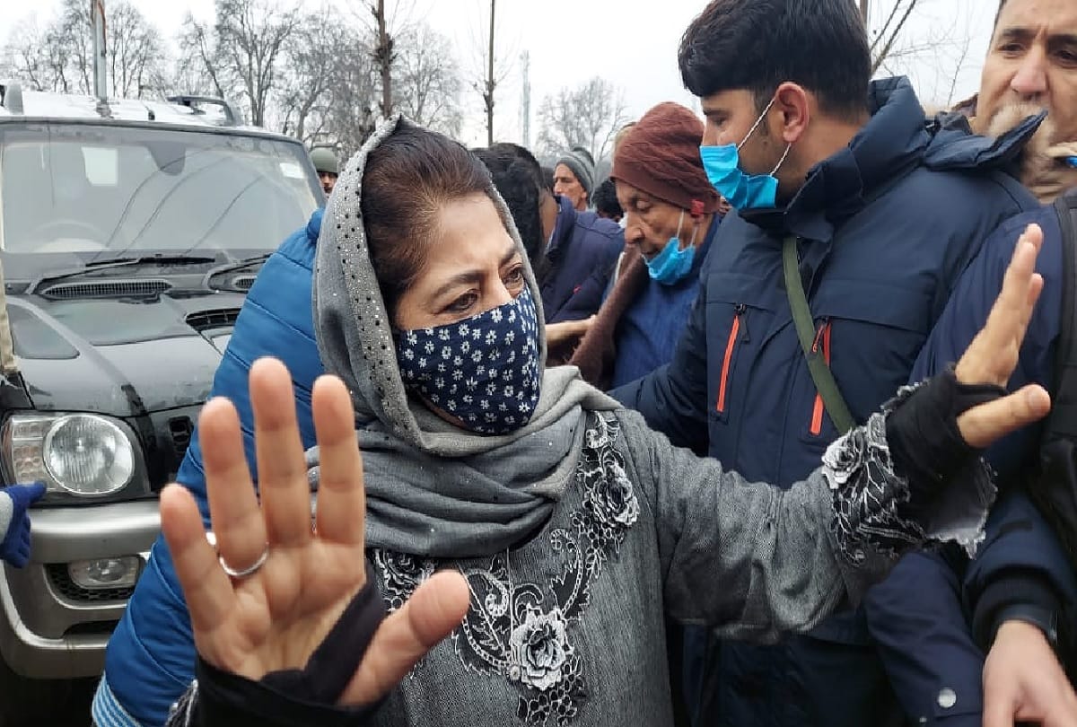 Mehbooba said: It is not enough for Muslims to be Indian, they must also belong to BJP