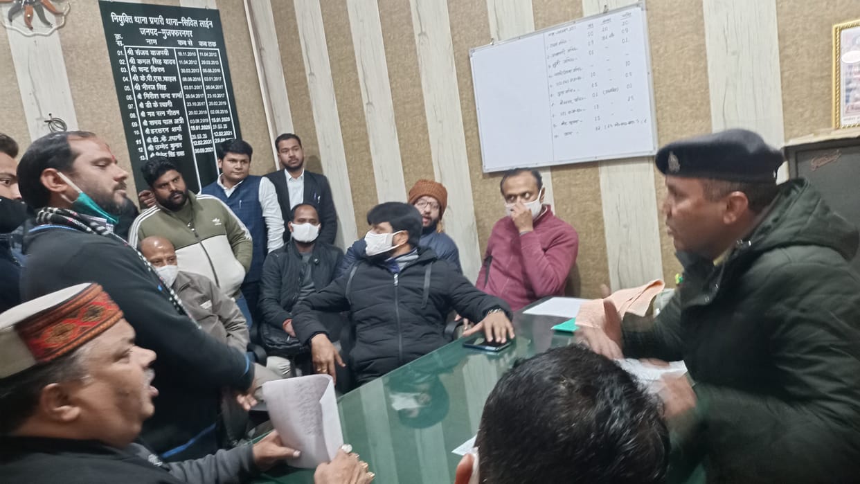 HCP of traffic police misbehaved with BJP leader, suspended