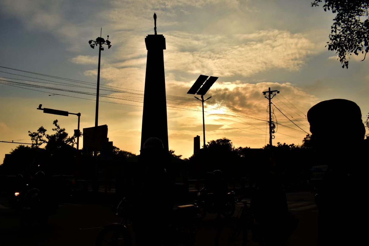 Humidity increased due to rain, mercury dropped by four degrees