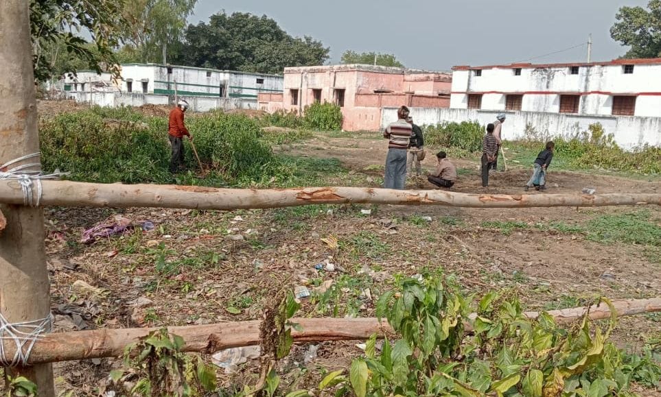 villagers stop ashray sthal construction