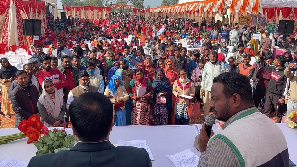 Problems raised in camp.