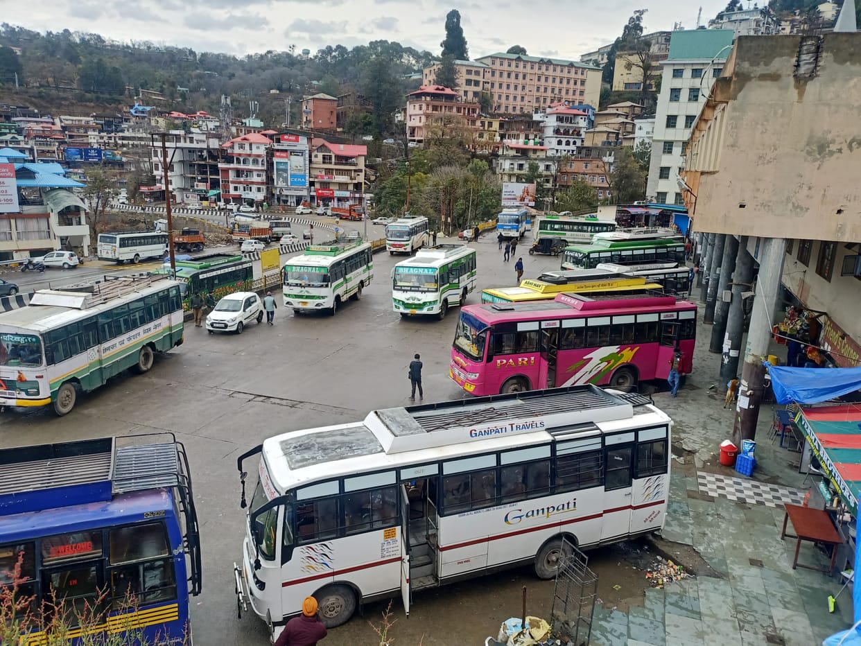Solan alongwith BBN, Arki, Kasauli and Chail facing cold wave after light snowfall on high slowhill