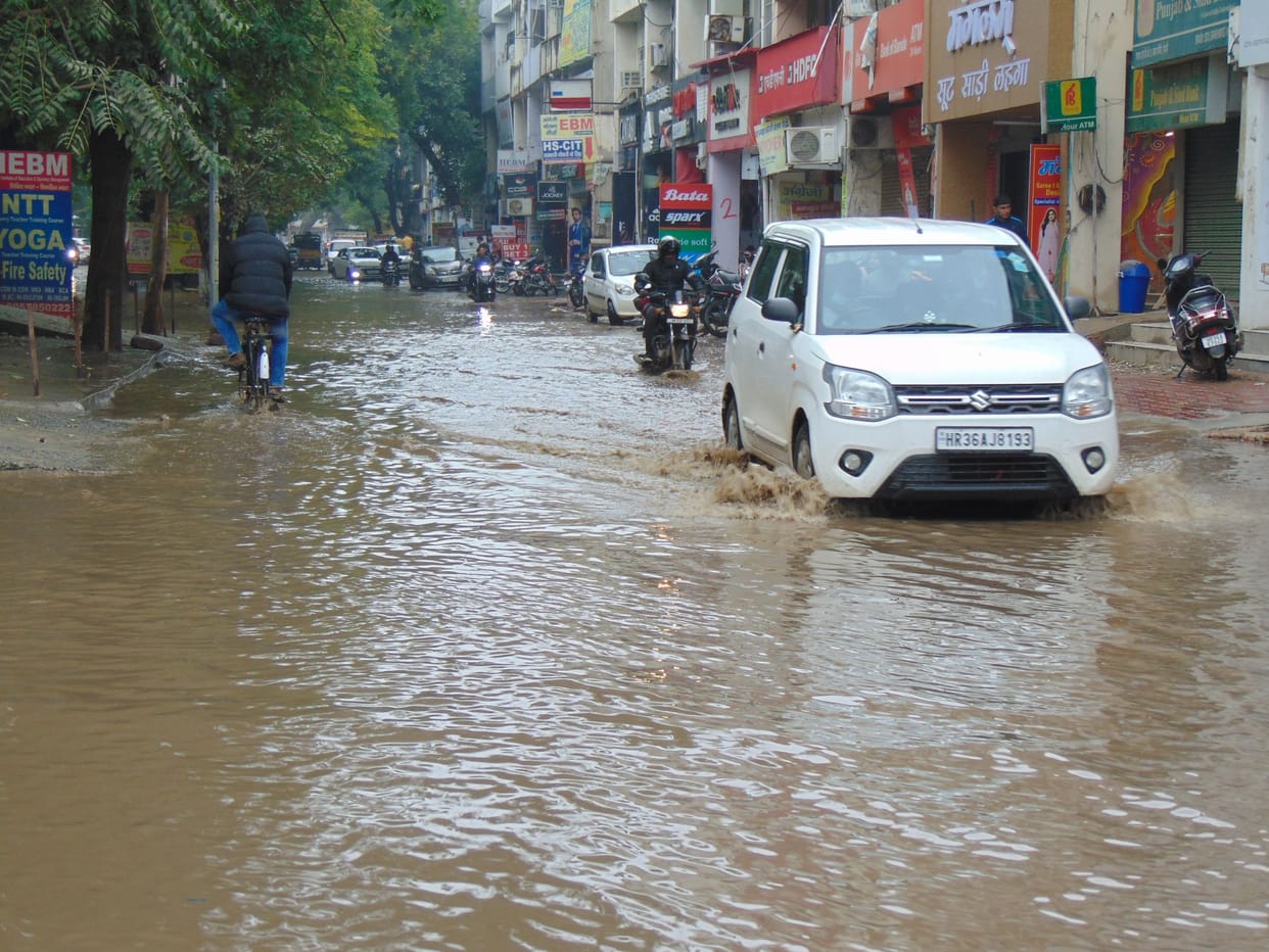Somewhere there is relief and somewhere it rains as a disaster.