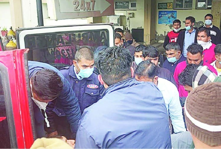 Firing took place in two sides in the police station in Kaithal of Haryana
