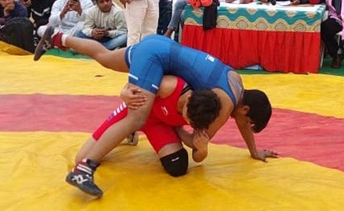 Wrestlers Kavya, Geetanjali, Sonia became winners