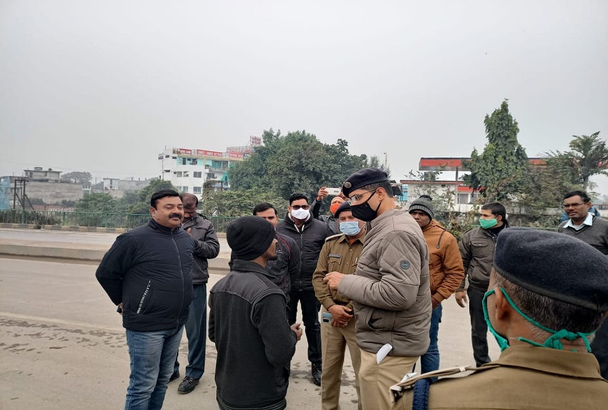 Prayagraj: Bomb reported under railway over bridge in Naini stirs