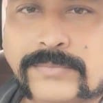 इस तरह की मूंछे रखी है आरक्षक ने जो अधिकारियों को नहीं आई पसंद।