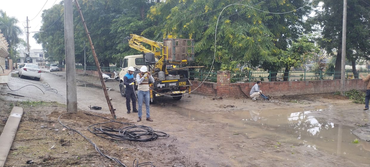 33 mm of rain in three days, waterlogging in many places