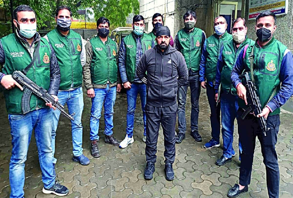 Delhi police arrested underworld gangster Ajay Gurjar Hafiz Baloch had given underworld gangster Ajay Gurjar the name Bhaiji
