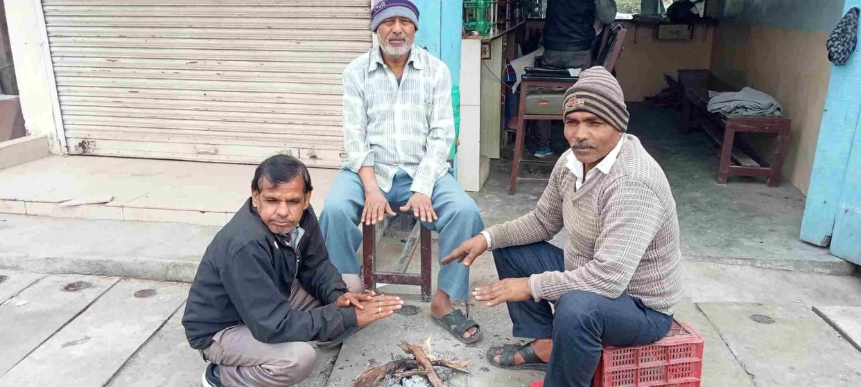 Cold wave increased after rain