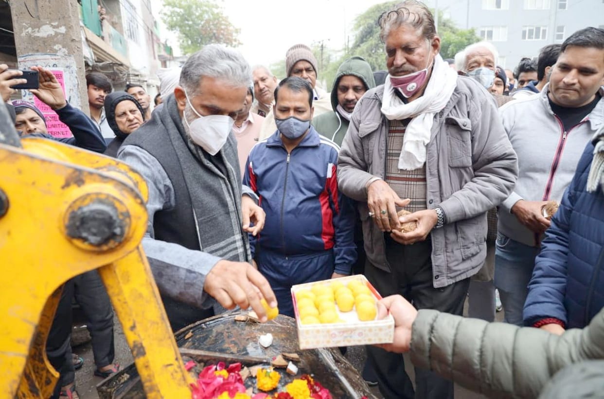 Rs 58 lakh will be spent in installing interlocking tiles in Power House Colony