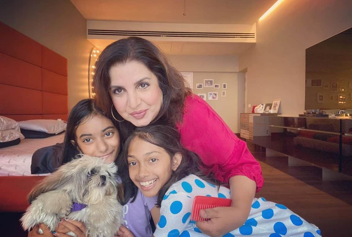farah khan breaks plates with kids following a greek tradition users says total waste of money