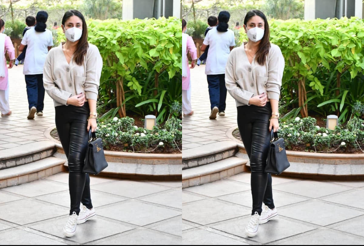 kareena kapoor in 1k knit sweater for lunch outing with son jeh