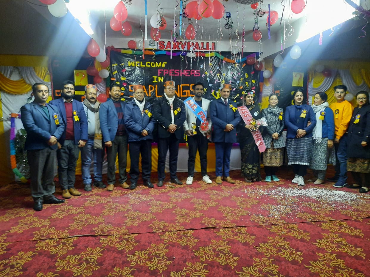 fresher party in rampur college