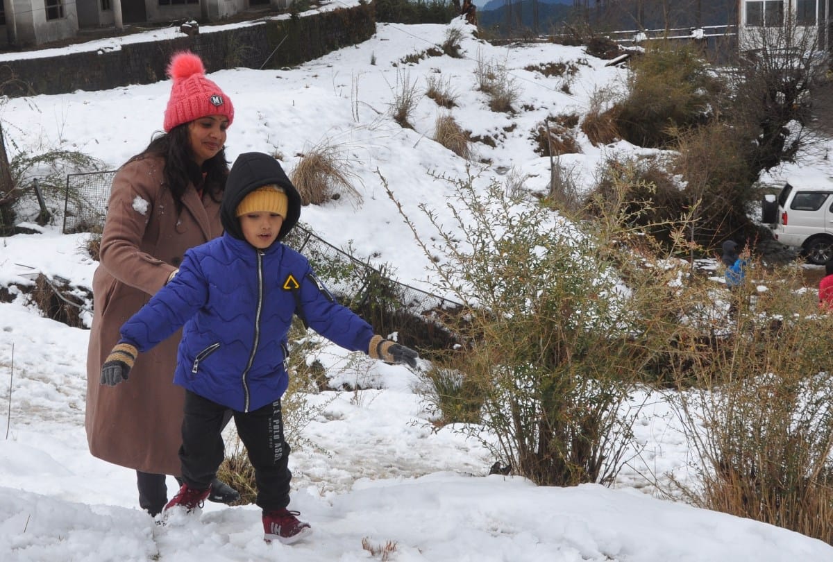 snowfall News Himachal Pradesh: snowfall beautiful iamges himachal pradesh