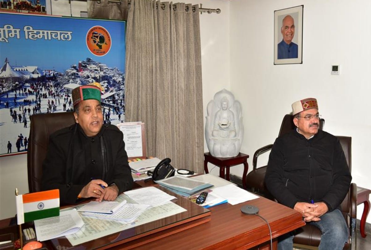 CM jairam thakur addresses members of Himachali Pravasi Global Association