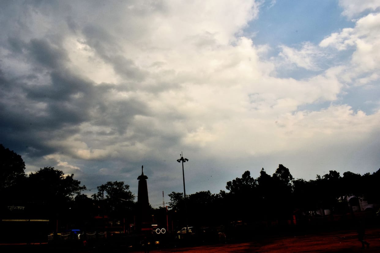 14.6 mm of rain from Saturday night to Sunday evening