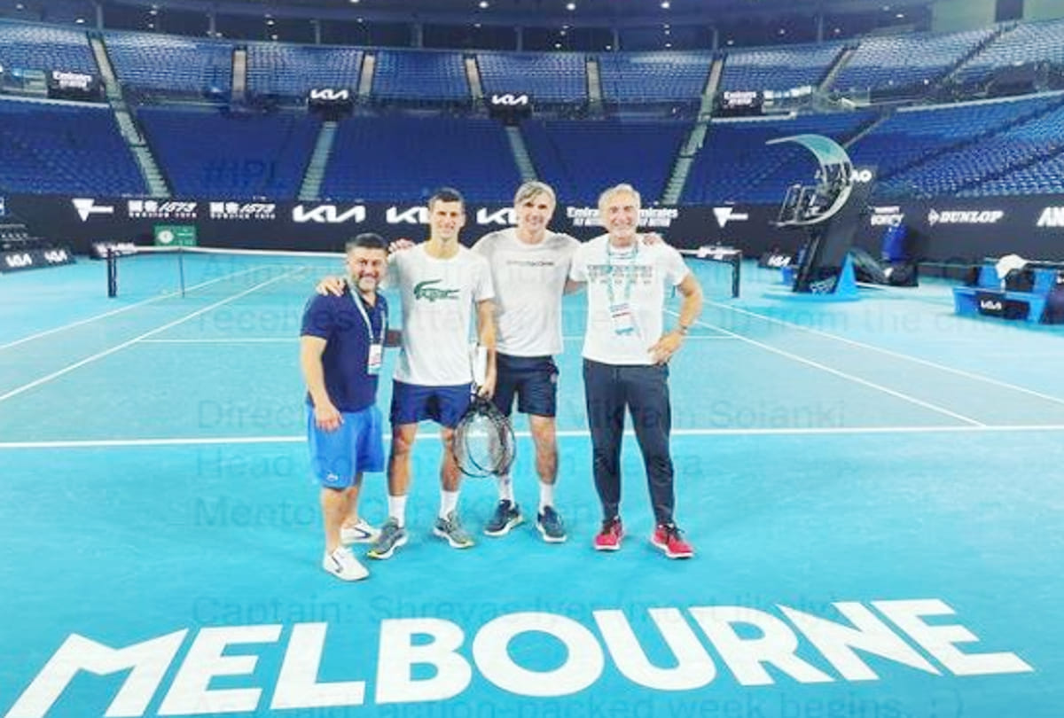 Australian Open 2022: After winning the case, Novak Djokovic broke his silence on the matter, shared a photo from the tennis court and said this to fans
