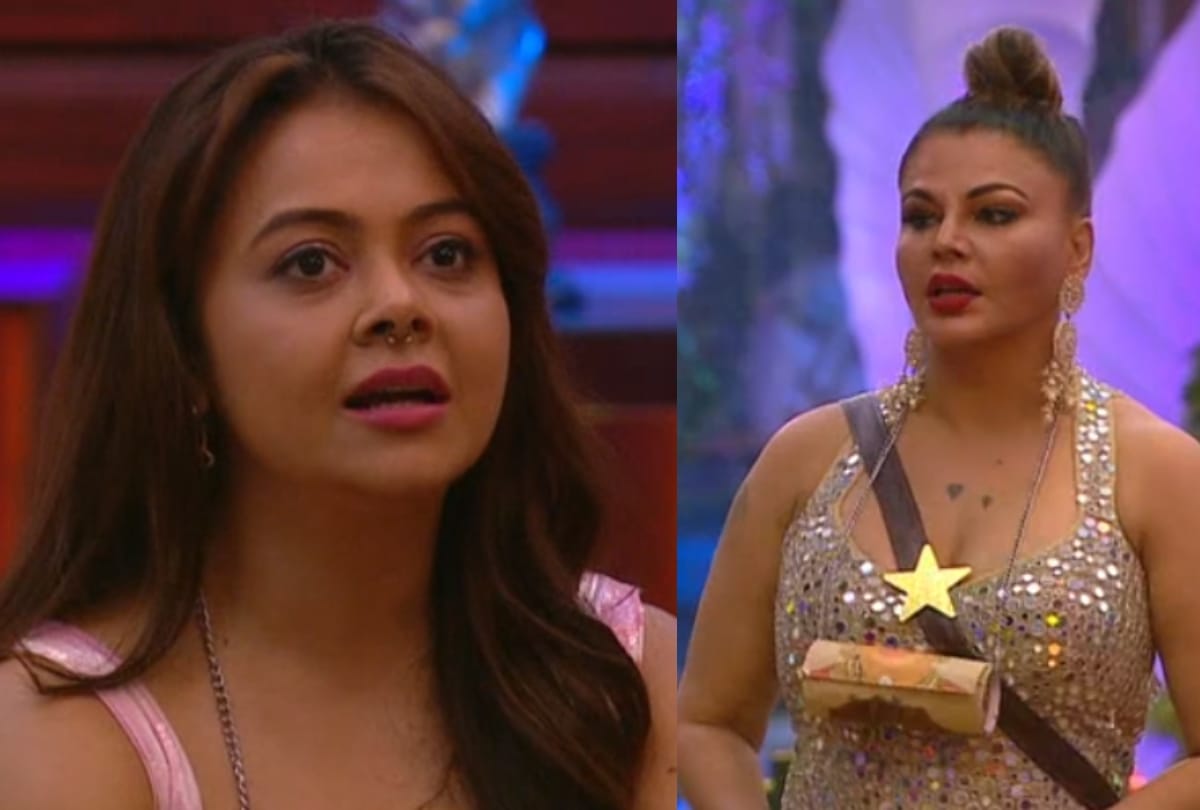 Bigg Boss 15 Rakhi Sawant accuses devoleena bhattacharjee of using Abhijeet Bichukale the actress gets angry after hearing this