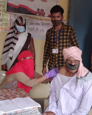 Booster dose given on completion of nine months of second vaccine