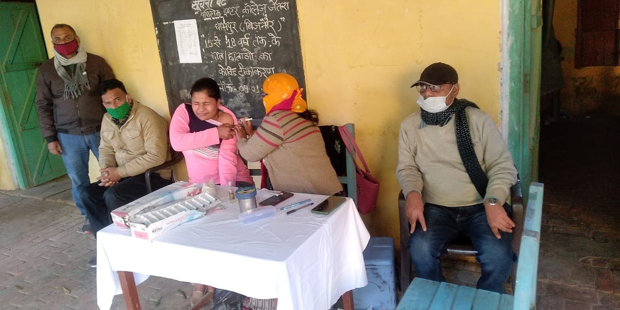 students got vaccinated