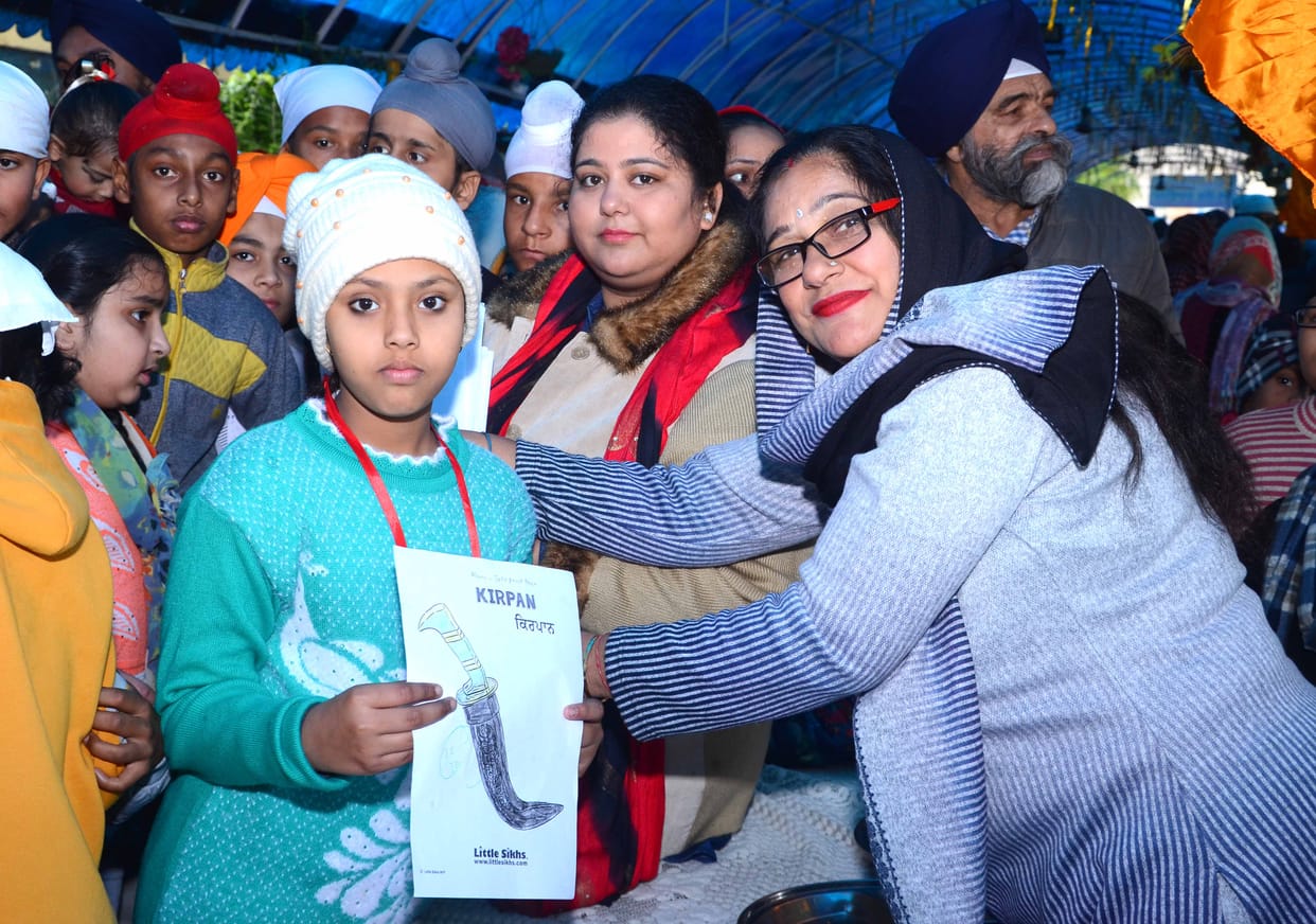 On the Prakash utsav, the sangat did the name Sumiran