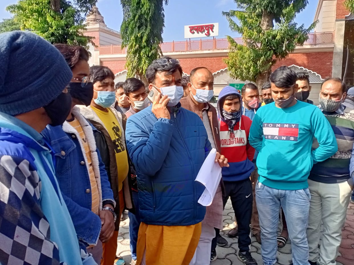 Incrochment in Railway Land Tanakpur