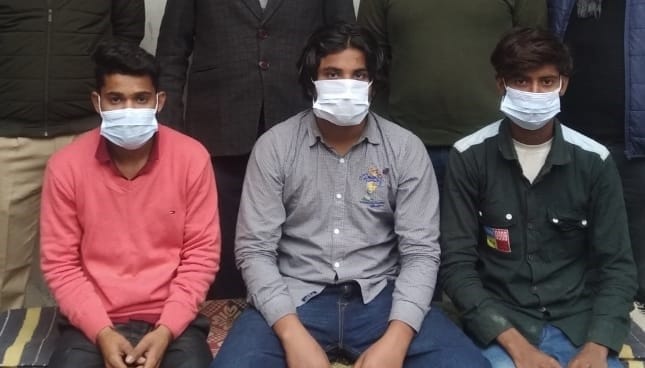 Three accused arrested for robbing a company employee of Rs., Kurukshetra