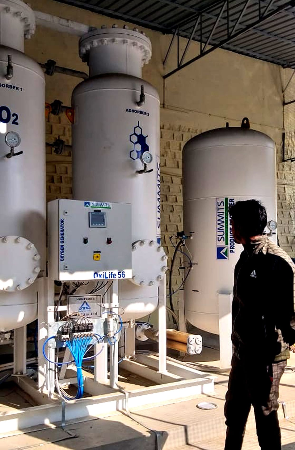 Oxygen plant ready in Mela Hospital, still waiting in Laldhang