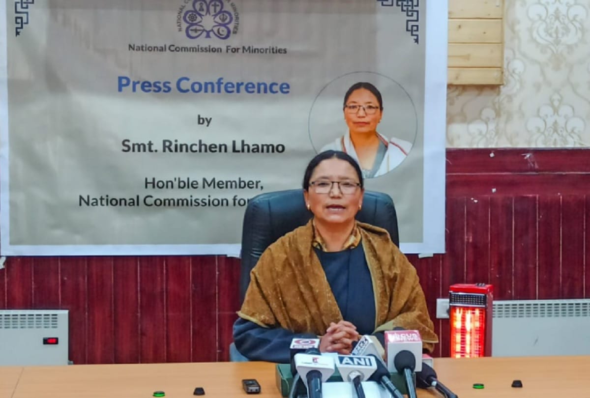 National Commission for Minorities said: Benefits of central schemes will reach all Ladakhis, local representatives meet members