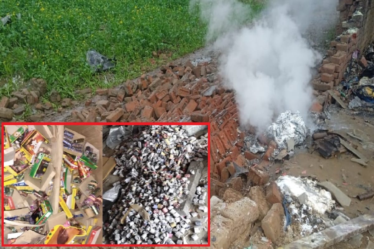 UP News: Blast in a factory and one woman died in village of Shamli district and see photos