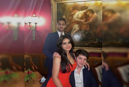 Kajol Ajay Devgn daughter Nysa Devgn shares glamours pictures in red dress