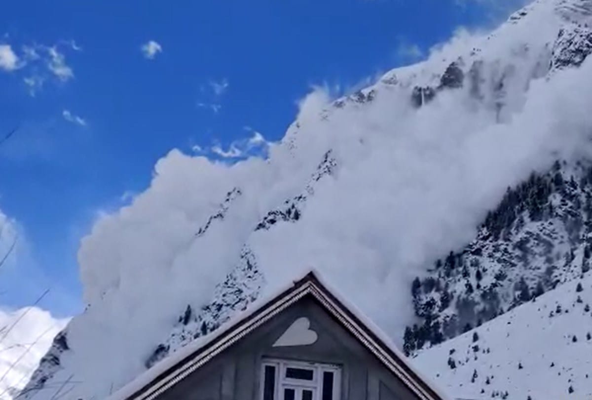 weather update himachal: Avalanche in Lahaul Himachal Pradesh