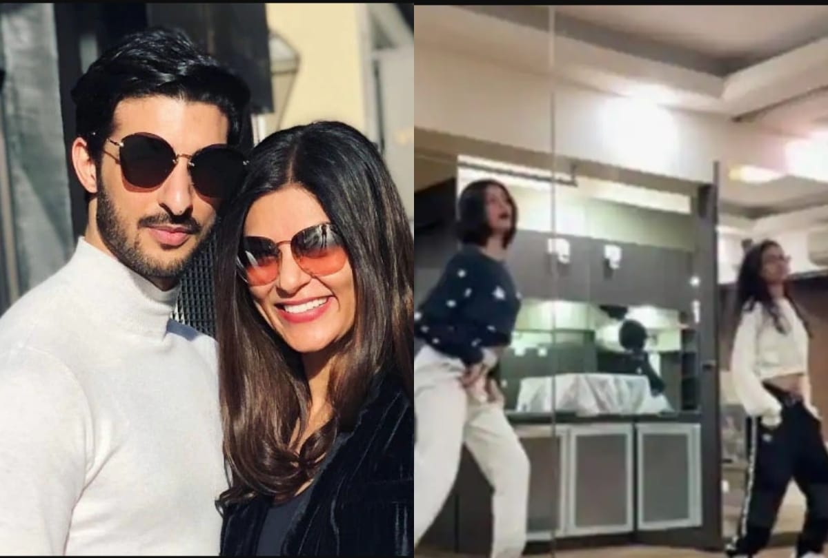Sushmita Sen dance with daughters alisa and renee then Rohman Shawl did this comment