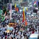 कर्नाटक कांग्रेस की पदयात्रा