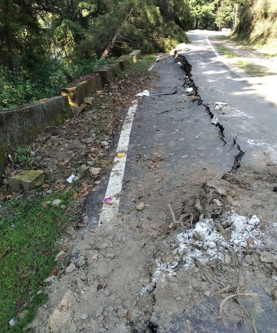 Bad Road in Ranikhet