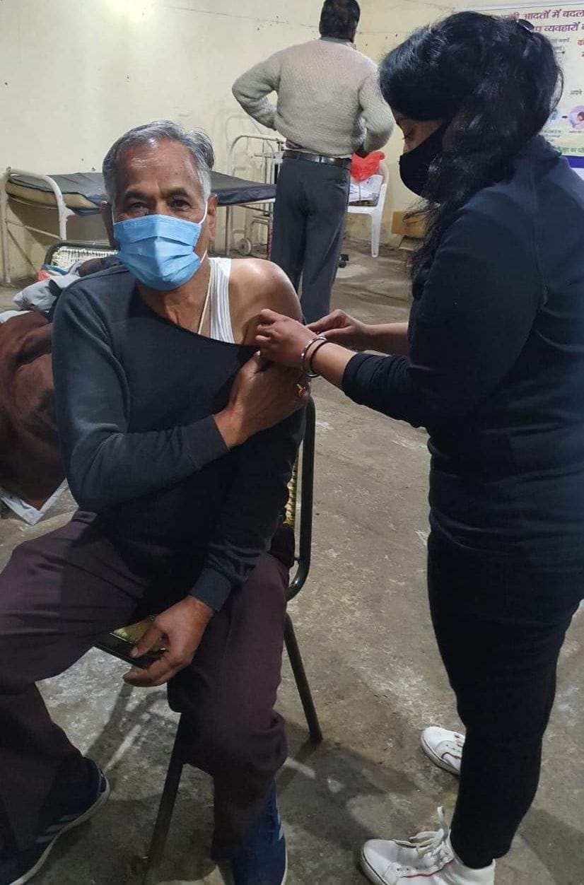 677 People in Almora Gets Booster Dose