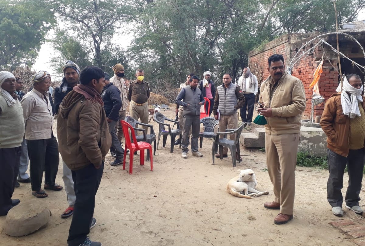 kanpur Auraiya son father fights over salt in food mentally unstable son beats father died
