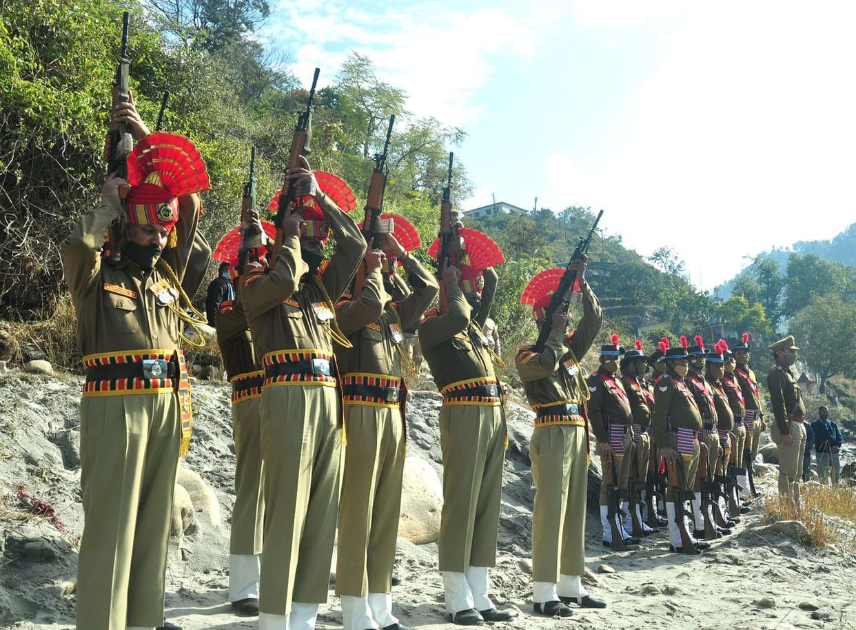 Last farewell given to BSF personnel