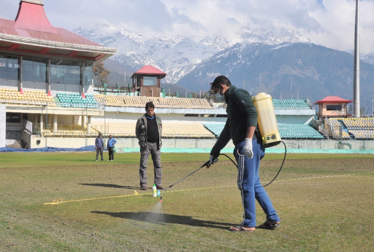 Cricket: Dharamsala ground to become more green for India-Sri Lanka match